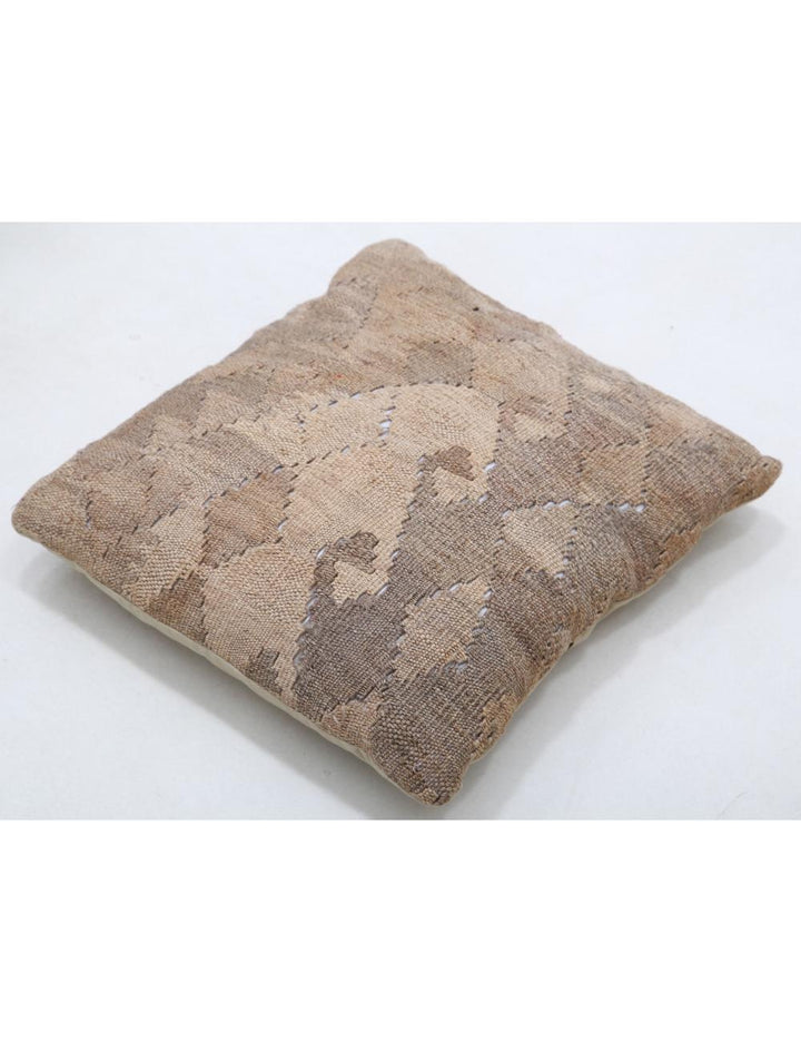 Afghan Tribal Pillow 1' 5" x 1' 5" Hand-Woven view
