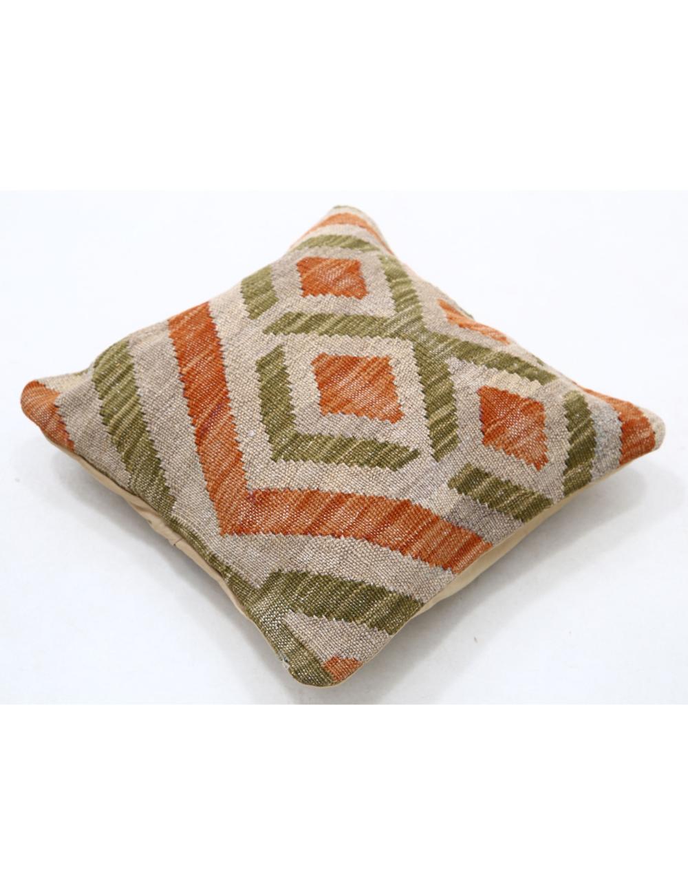 Afghan Tribal Pillow 1' 5" x 1' 5" Hand-Woven view