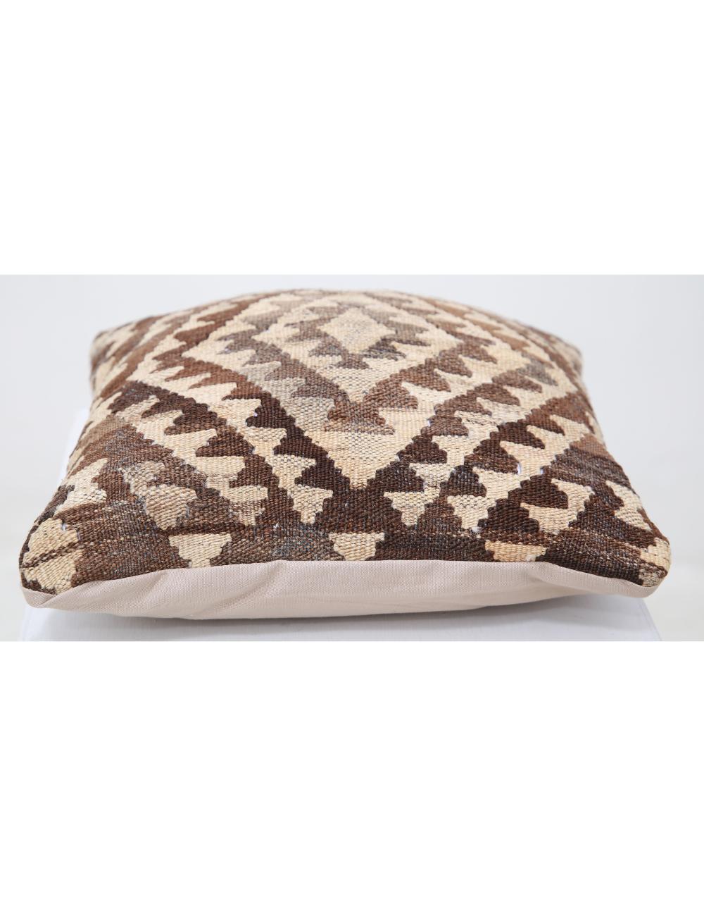 Afghan Tribal Pillow 1' 5" x 1' 5" Hand-Woven view