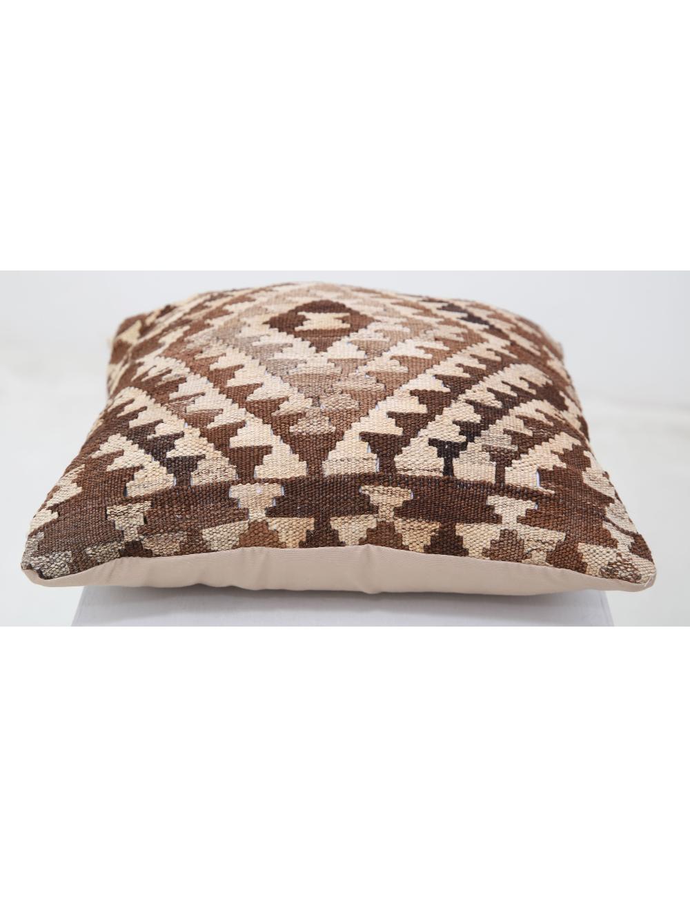 Afghan Tribal Pillow 1' 5" x 1' 5" Hand-Woven view