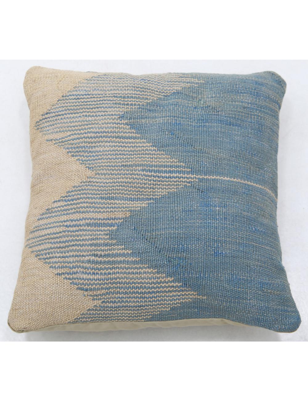 Afghan Tribal Pillow 1' 5" x 1' 5" Hand-Woven