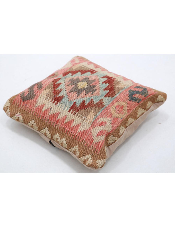 Afghan Tribal Pillow 1' 5" x 1' 5" Hand-Woven view