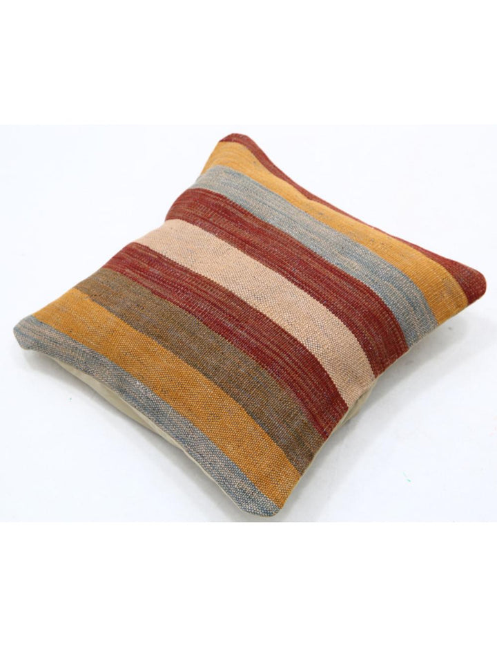 Afghan Tribal Pillow 1' 5" x 1' 5" Hand-Woven view