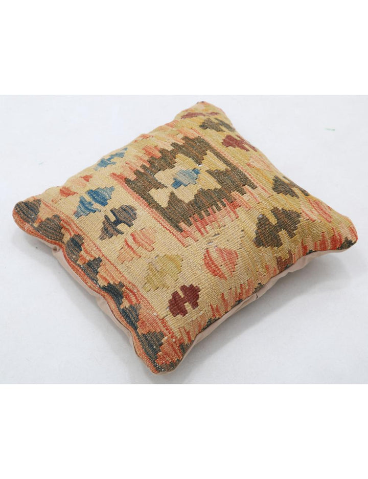 Afghan Tribal Rug 1' 5" x 1' 5" Hand-Woven view
