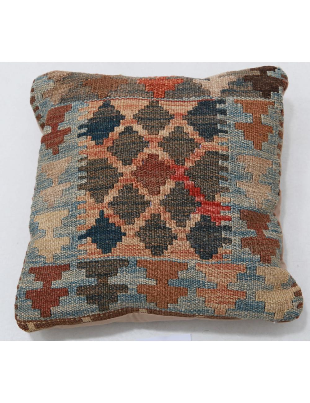 Afghan Tribal Rug 1' 0" x 1' 0" Hand-Woven