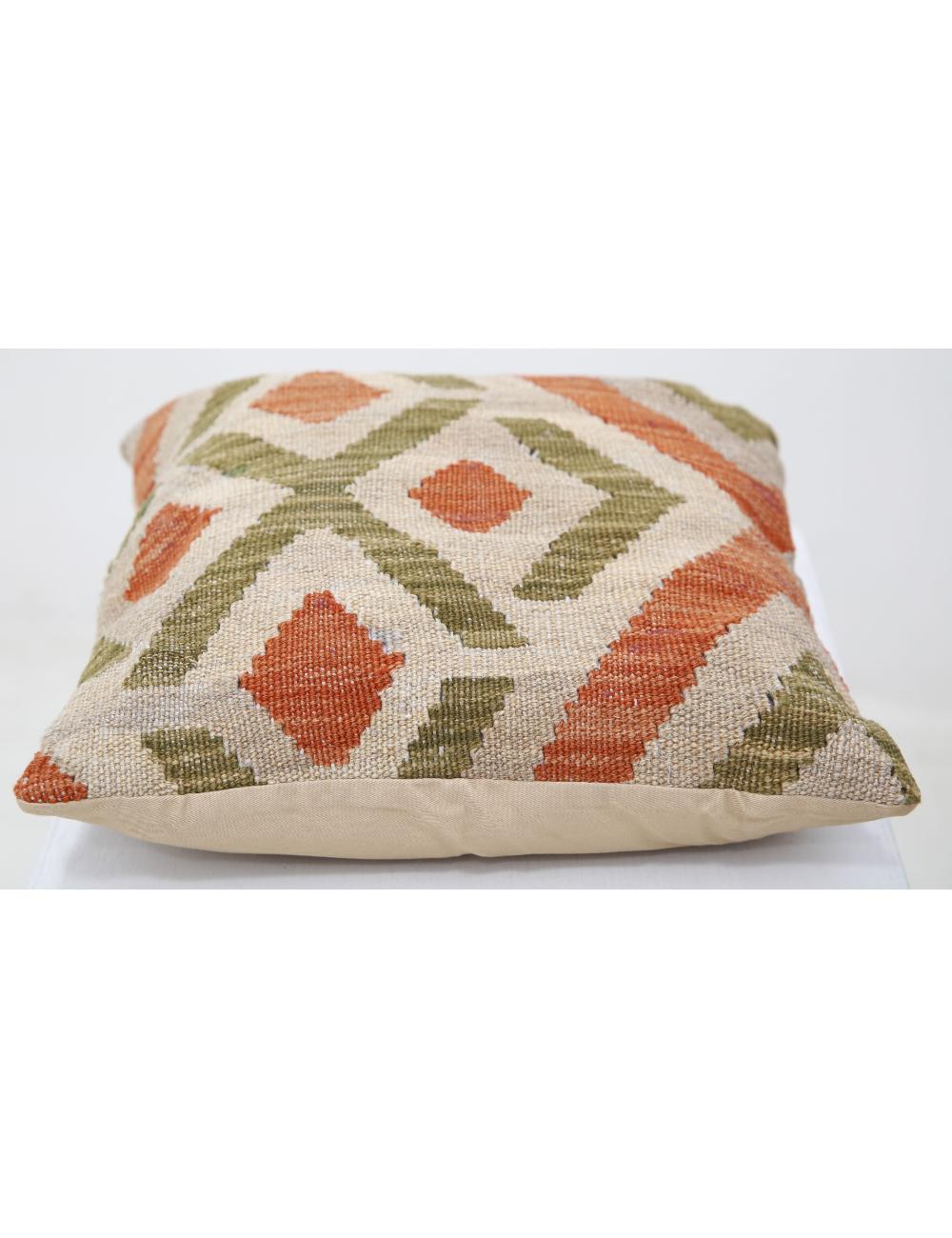 Afghan Tribal Pillow 1' 5" x 1' 5" Hand-Woven view