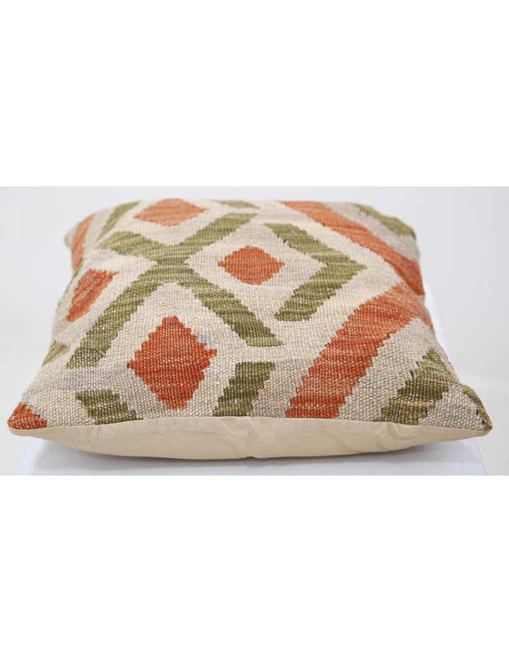 Afghan Tribal Pillow 1' 5" x 1' 5" Hand-Woven view