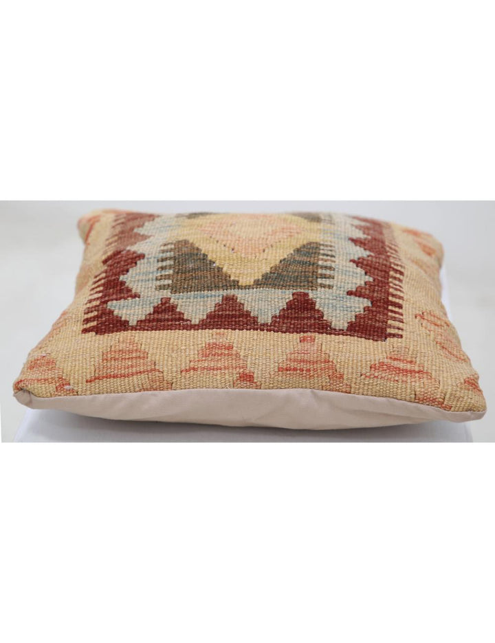 Afghan Tribal Rug 1' 5" x 1' 5" Hand-Woven view