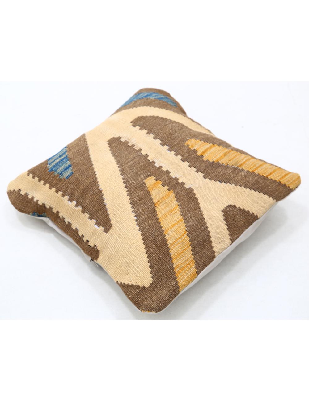 Afghan Tribal Pillow 1' 5" x 1' 5" Hand-Woven view
