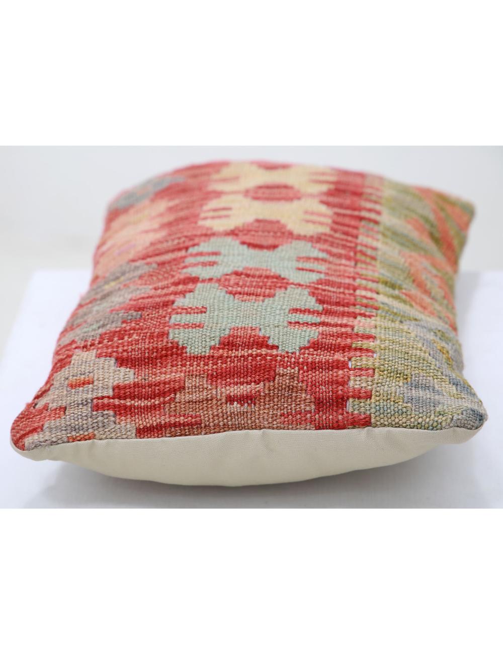 Afghan Tribal Pillow 1' 0" x 1' 5" Hand-Woven view