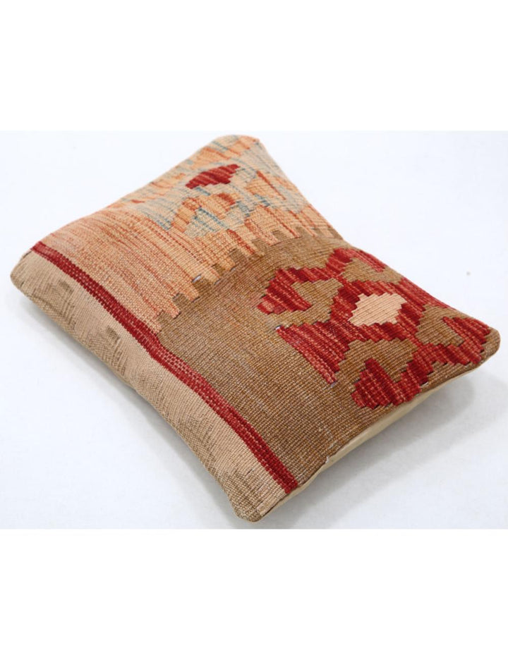 Hand Woven Tribal  Wool Pillow 1' 0" x 1' 5" - No. AT13780