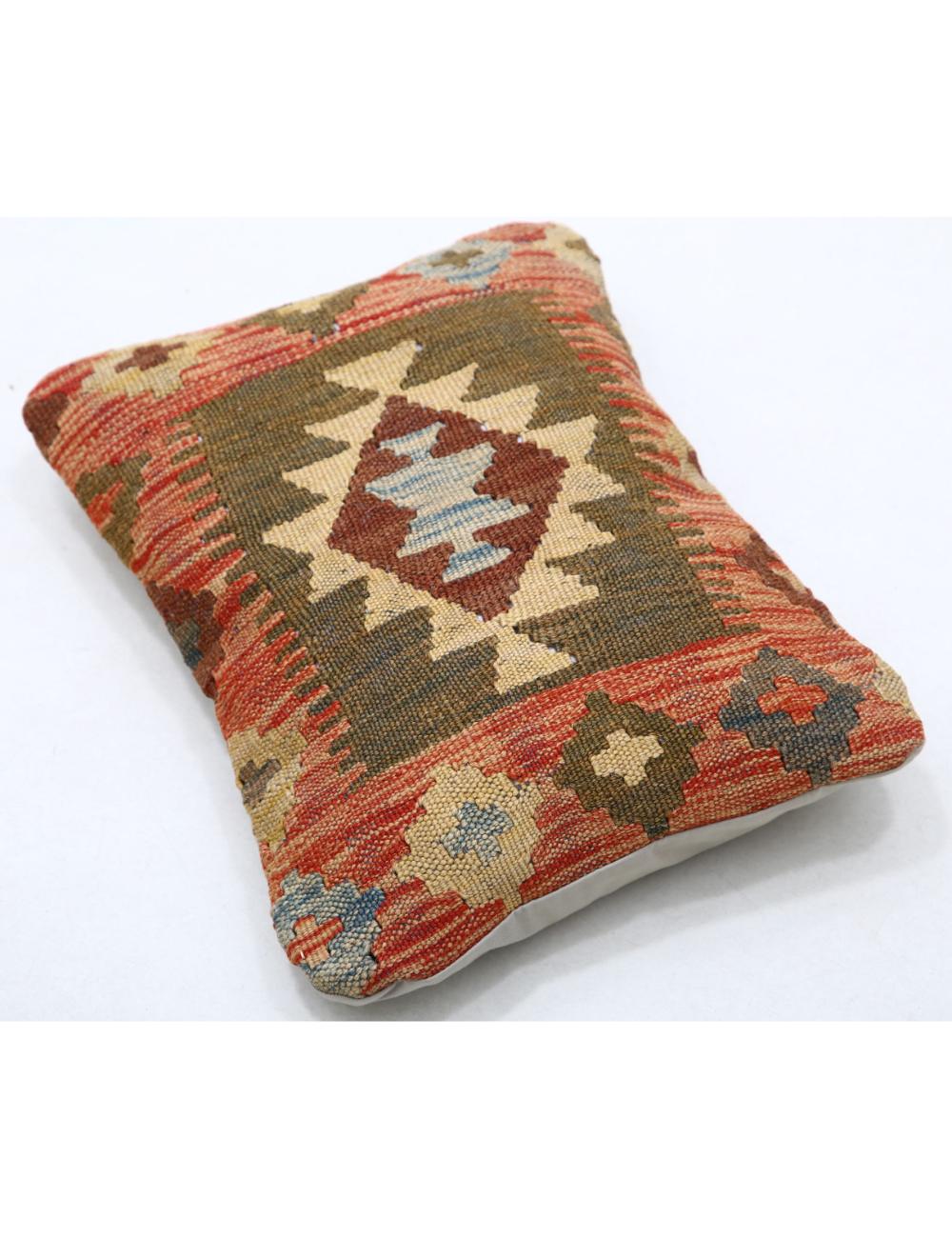 Afghan Tribal Pillow 1' 0" x 1' 5" Hand-Woven view