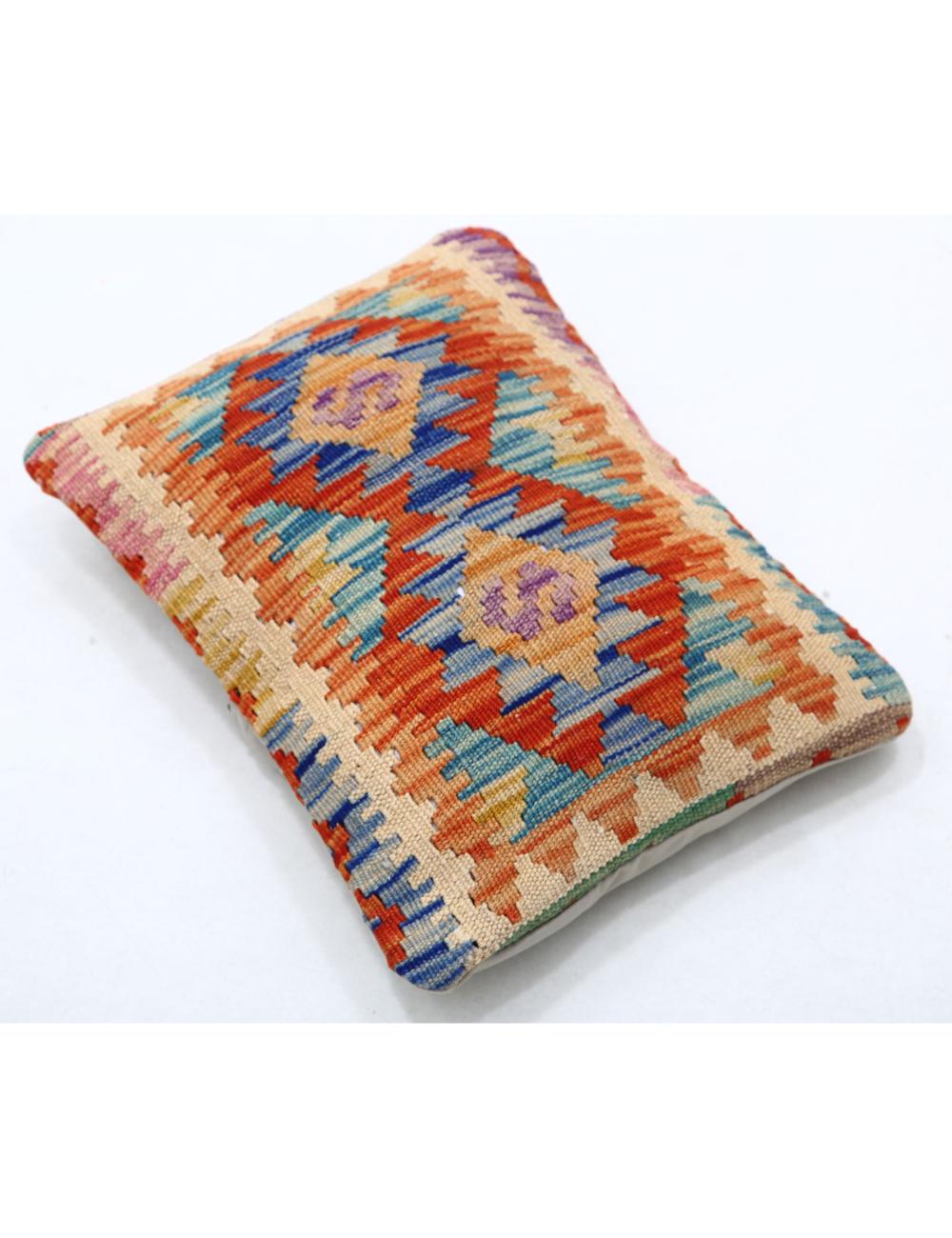 Afghan Tribal Pillow 1' 0" x 1' 5" Hand-Woven view