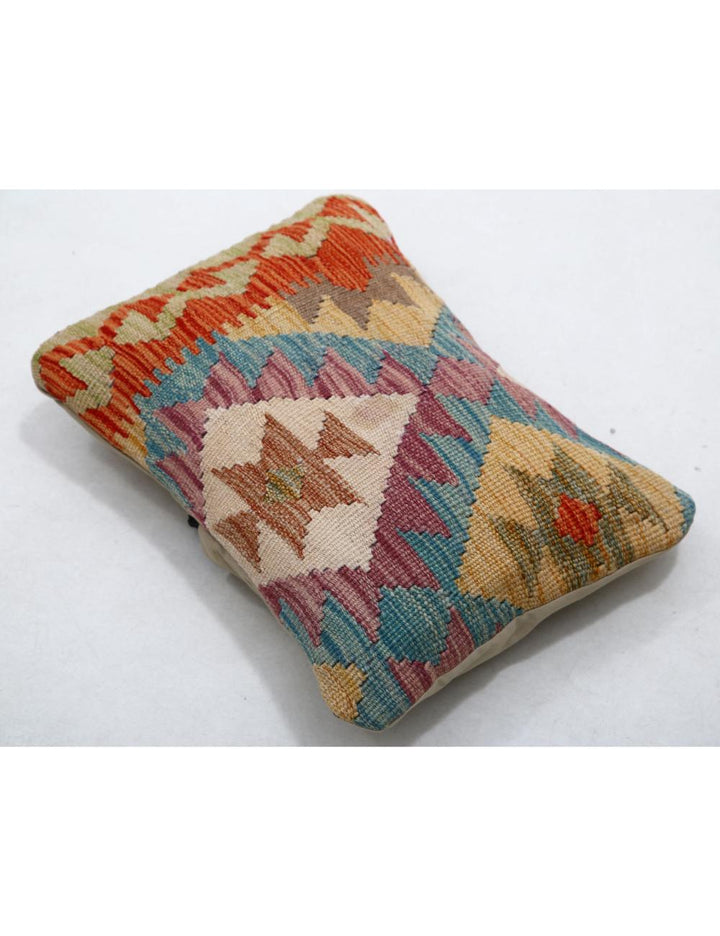 Afghan Tribal Pillow 1' 0" x 1' 5" Hand-Woven view