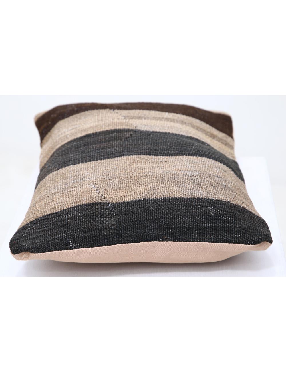 Afghan Tribal Pillow 1' 0" x 1' 5" Hand-Woven detail