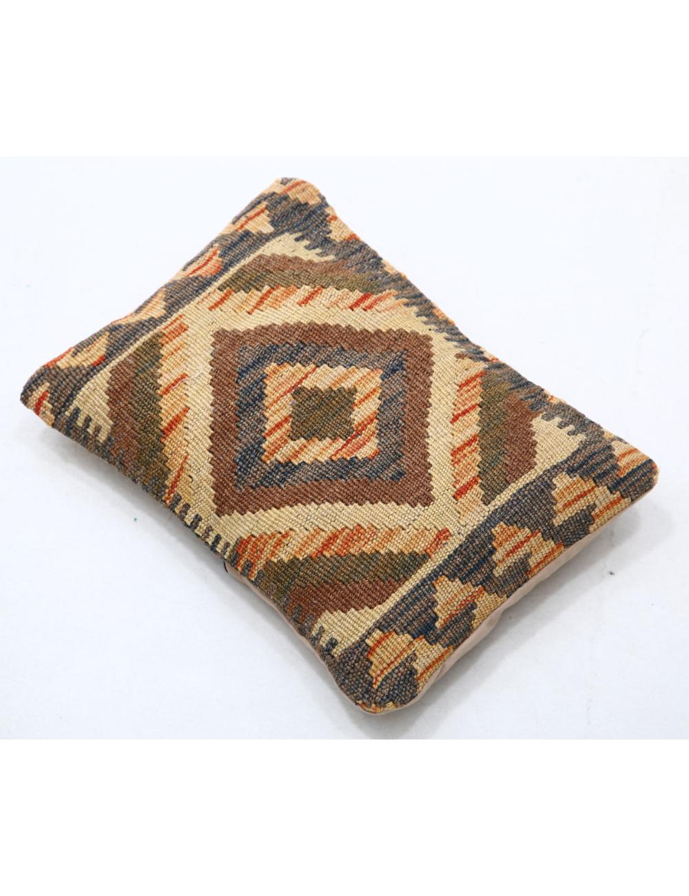 Hand Woven Tribal  Wool Pillow 1' 0" x 1' 5" - No. AT97715