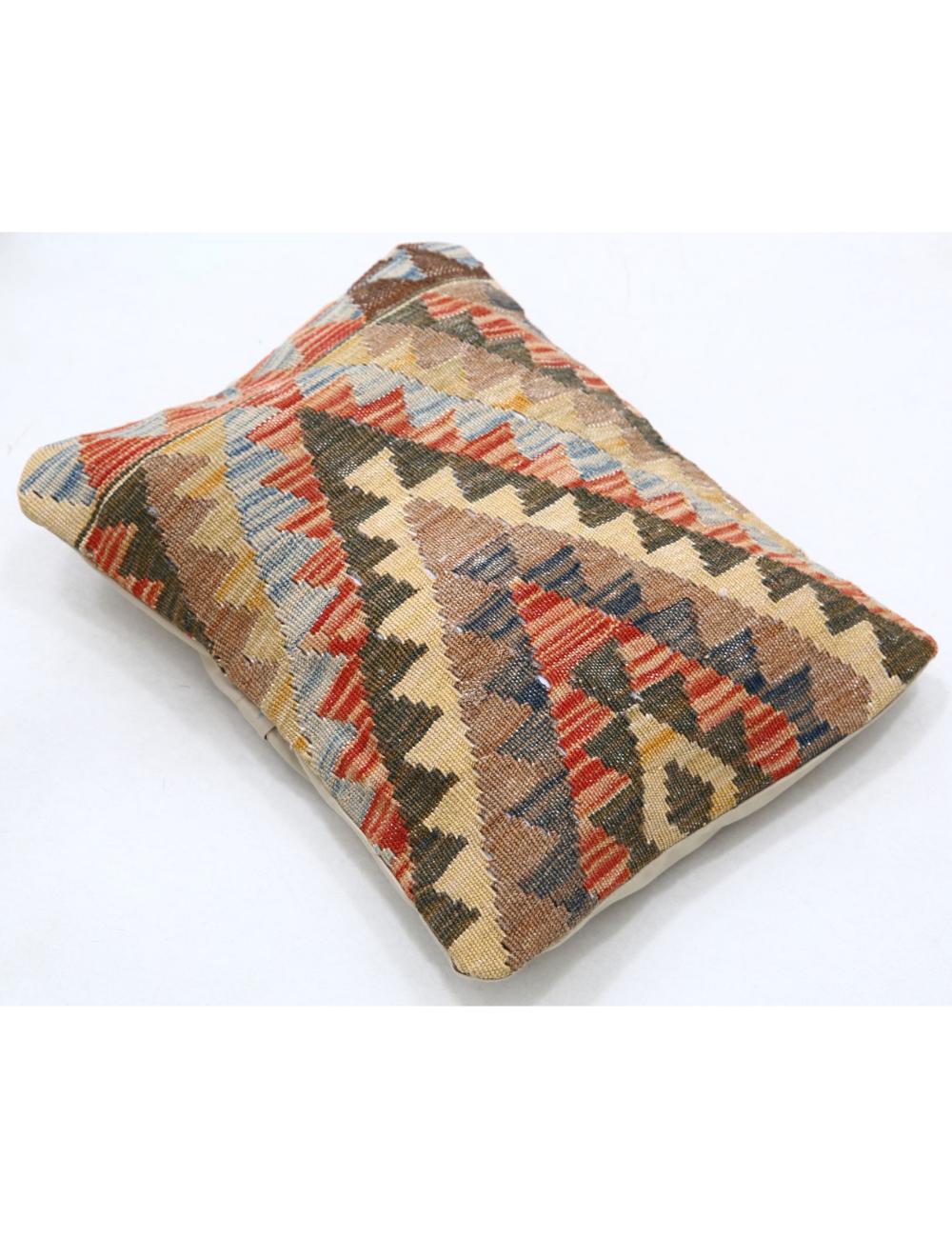 Hand Woven Tribal  Wool Pillow 1' 0" x 1' 5" - No. AT30411