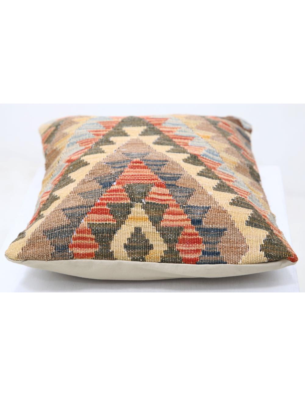 Hand Woven Tribal  Wool Pillow 1' 0" x 1' 5" - No. AT30411