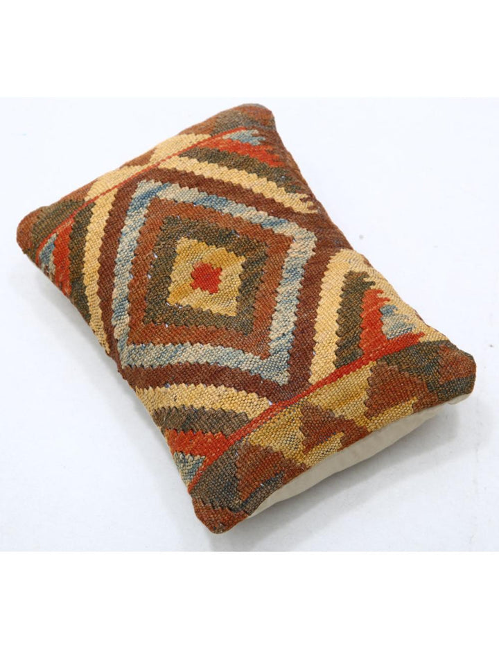 Afghan Tribal Pillow 1' 0" x 1' 5" Hand-Woven view