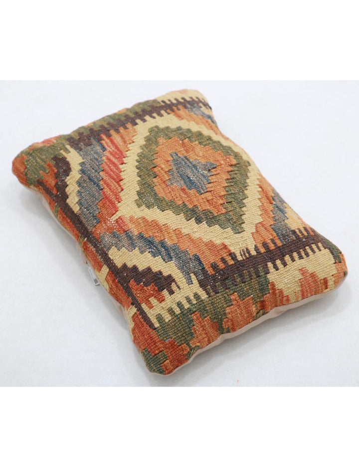 Hand Woven Tribal  Wool Pillow 1' 0" x 1' 5" - No. AT18557