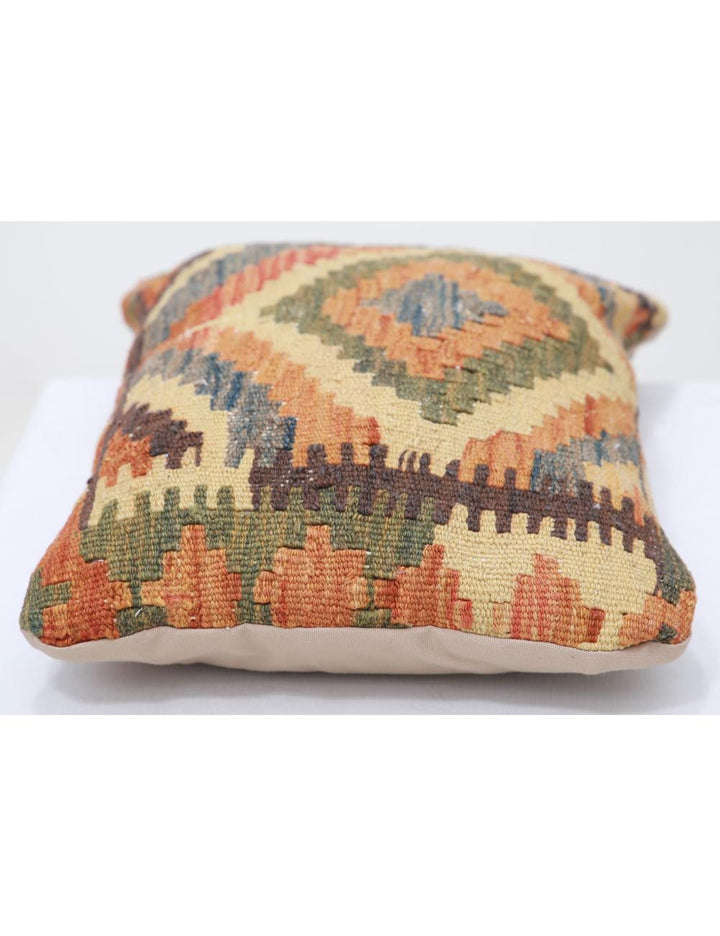Hand Woven Tribal  Wool Pillow 1' 0" x 1' 5" - No. AT18557
