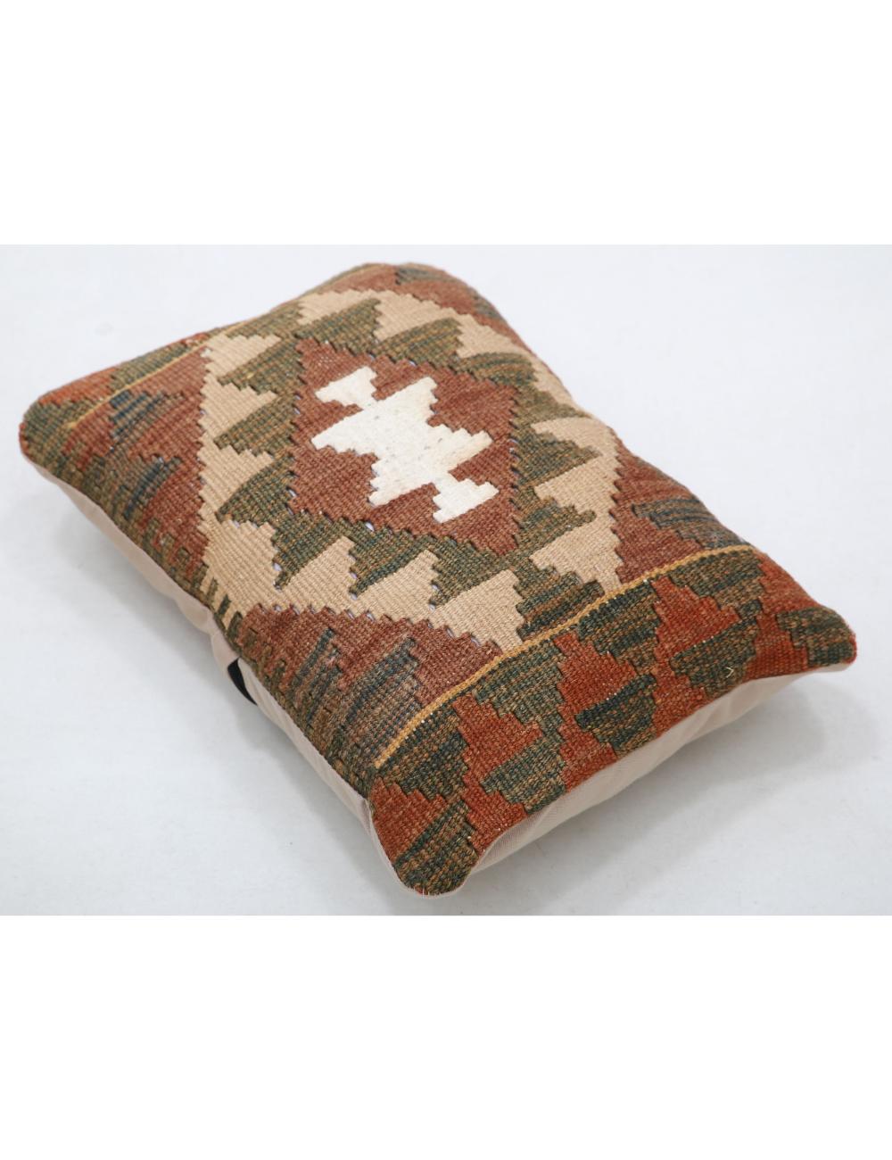 Hand Woven Tribal  Wool Pillow 1' 0" x 1' 5" - No. AT40772