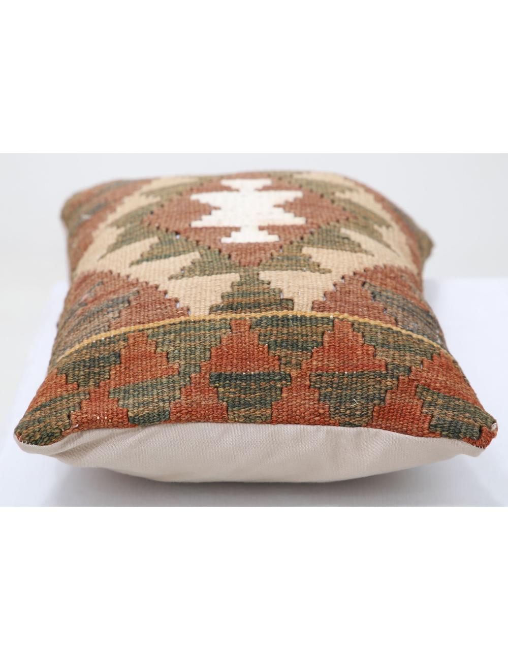 Hand Woven Tribal  Wool Pillow 1' 0" x 1' 5" - No. AT40772
