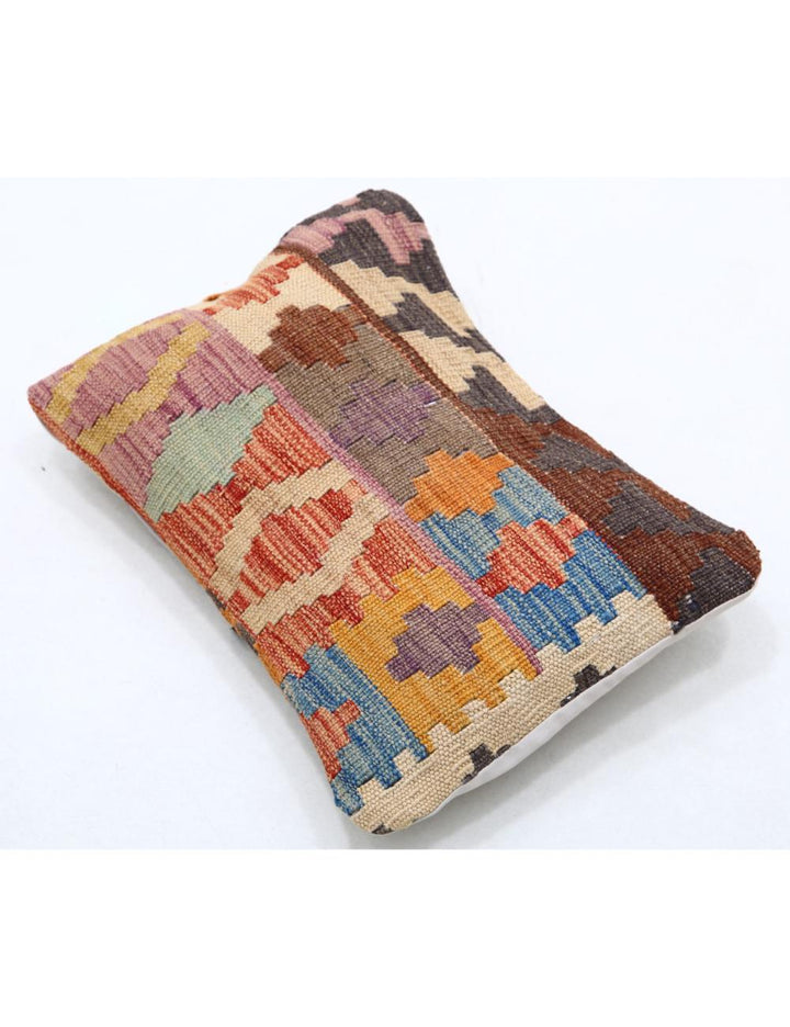 Hand Woven Tribal  Wool Pillow 1' 0" x 1' 5" - No. AT28912
