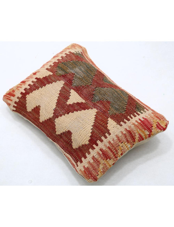 Afghan Tribal Pillow 1' 0" x 1' 5" Hand-Woven view