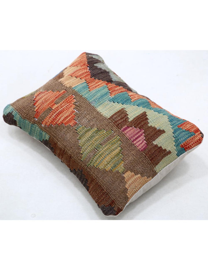 Hand Woven Tribal  Wool Pillow 1' 0" x 1' 5" - No. AT26096