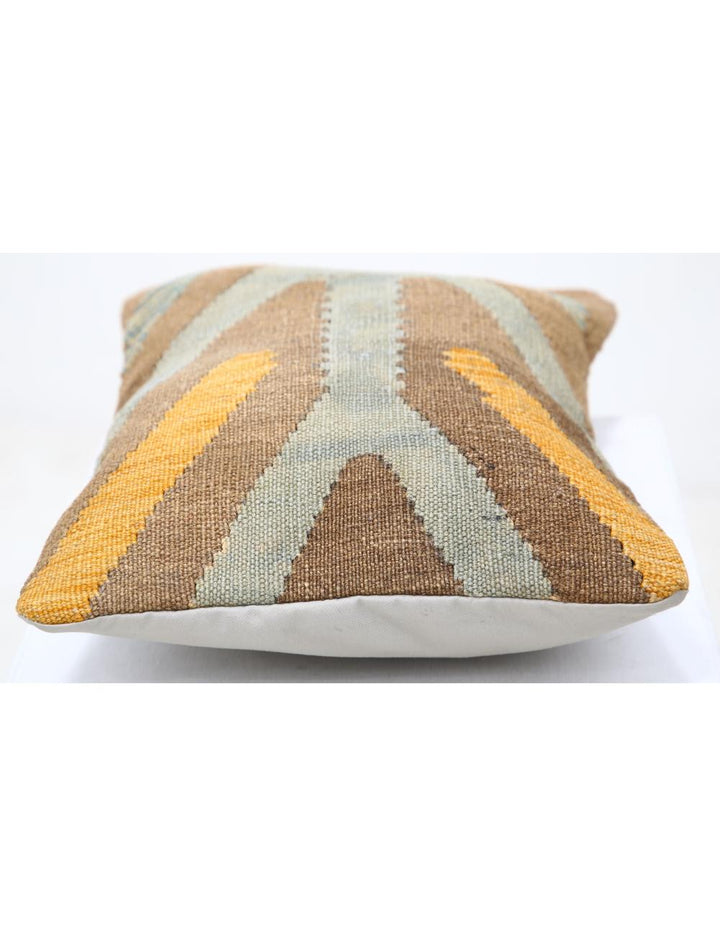 Afghan Tribal Pillow 1' 0" x 1' 5" Hand-Woven view