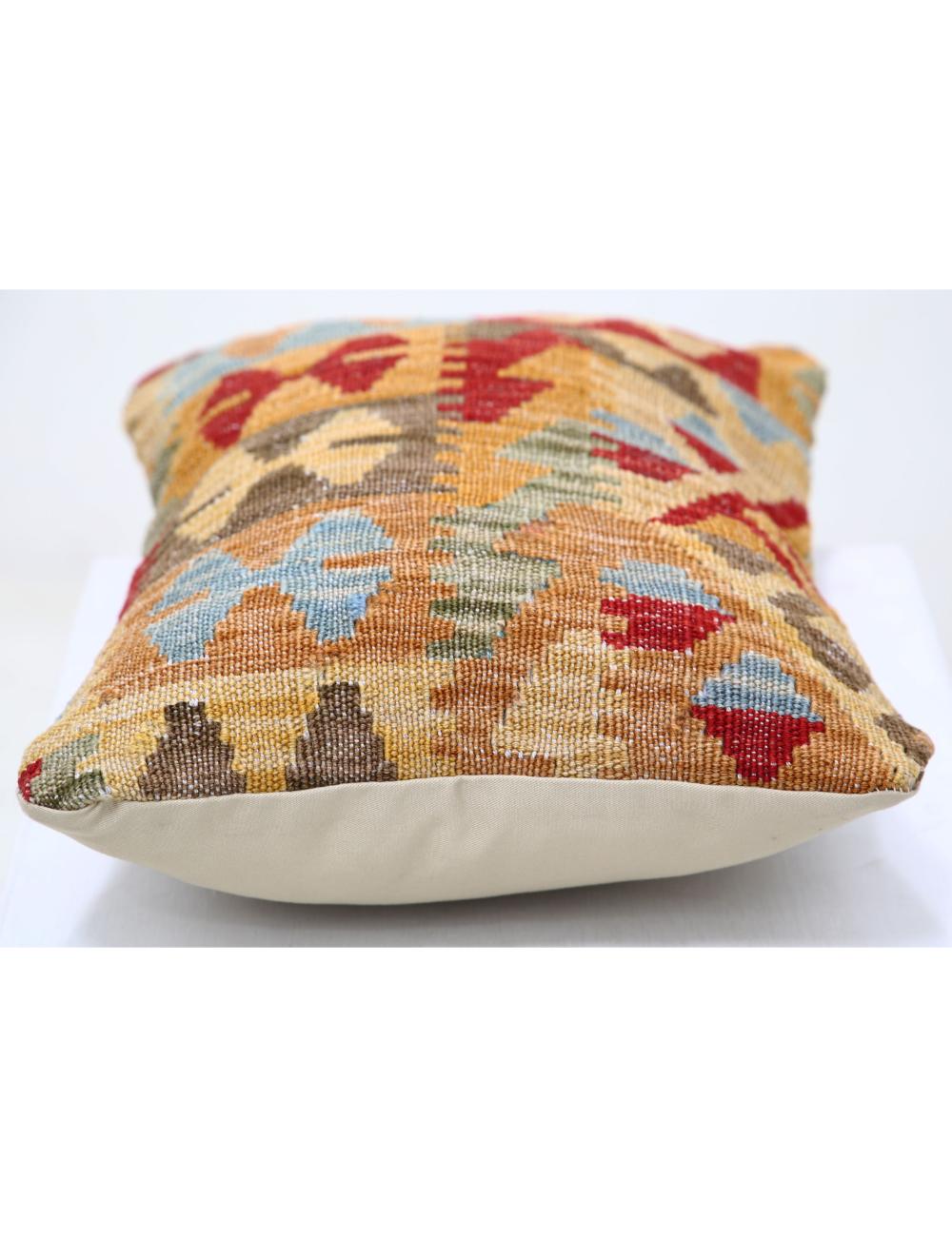 Hand Woven Tribal  Wool Pillow 1' 0" x 1' 5" - No. AT39585