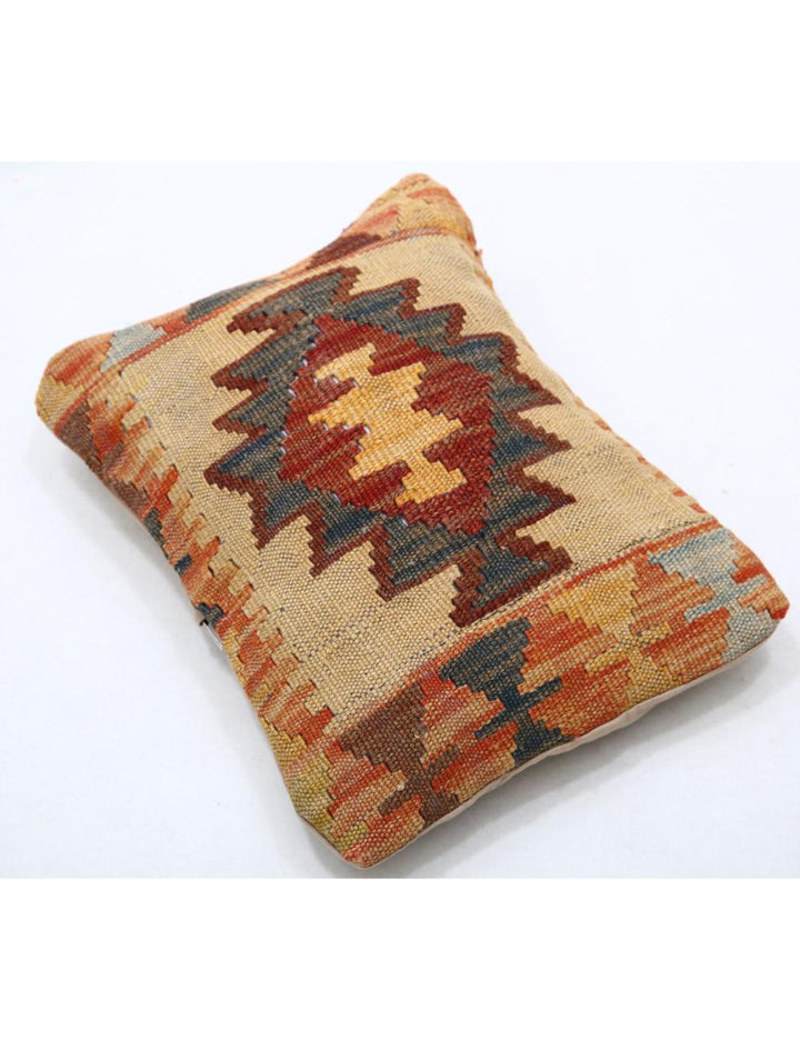 Hand Woven Tribal  Wool Pillow 1' 0" x 1' 5" - No. AT11856