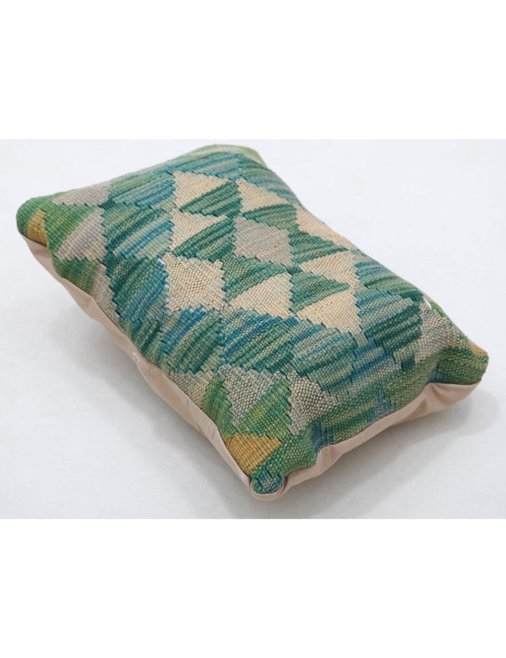 Afghan Tribal Pillow 1' 0" x 1' 5" Hand-Woven view