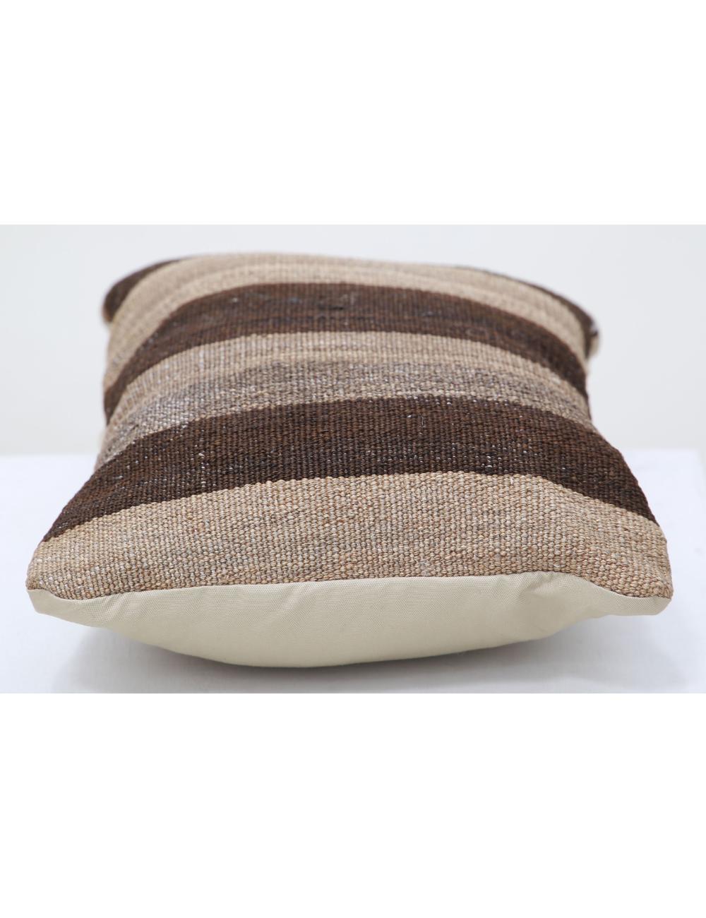 Afghan Tribal Pillow 1' 0" x 1' 5" Hand-Woven detail