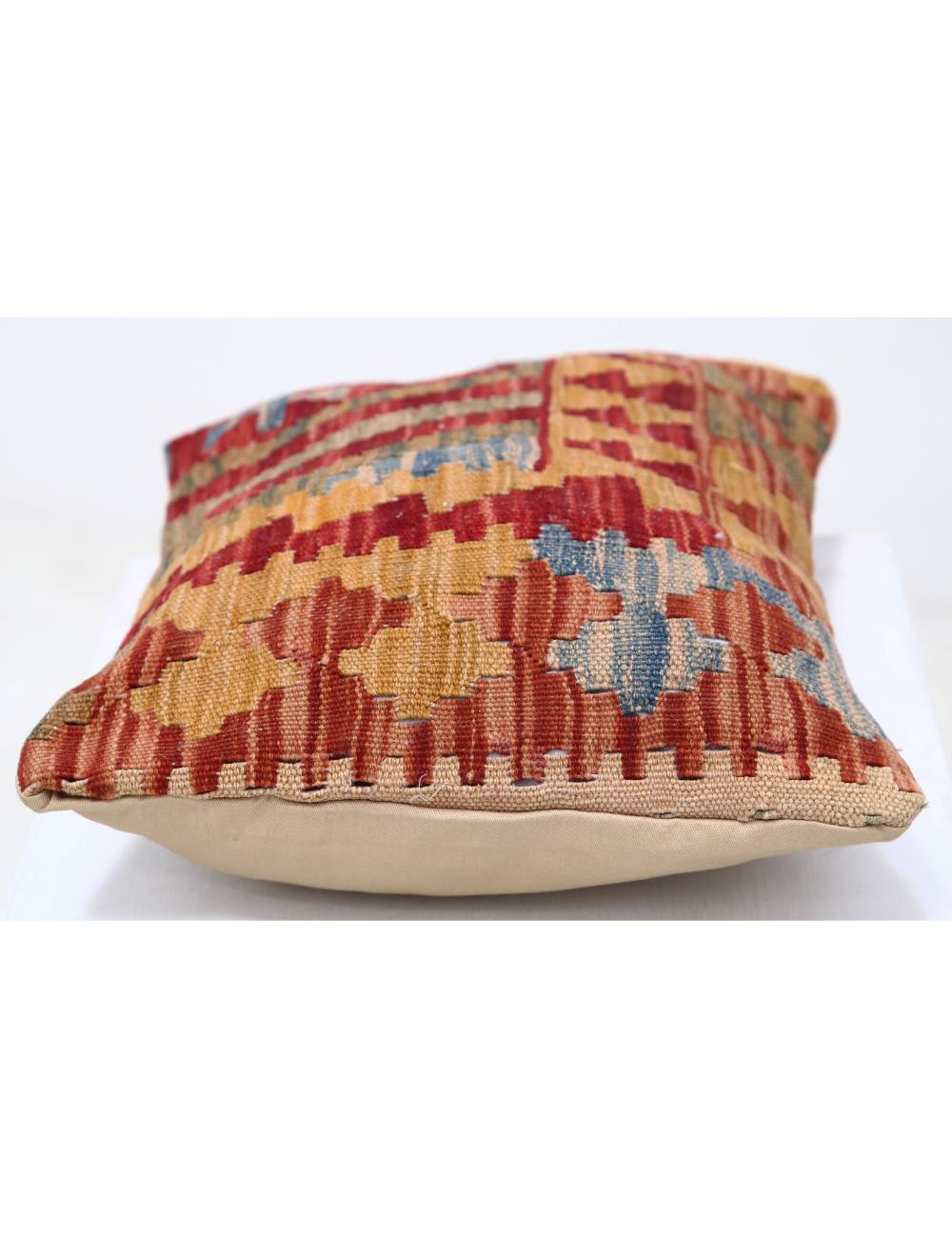 Hand Woven Tribal  Wool Pillow 1' 0" x 1' 5" - No. AT93281