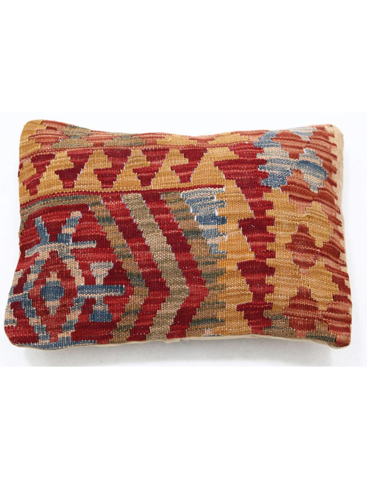 Hand Woven Tribal  Wool Pillow 1' 0" x 1' 5" - No. AT93281