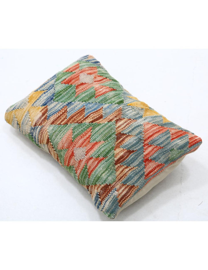 Afghan Tribal Pillow 1' 0" x 1' 5" Hand-Woven view