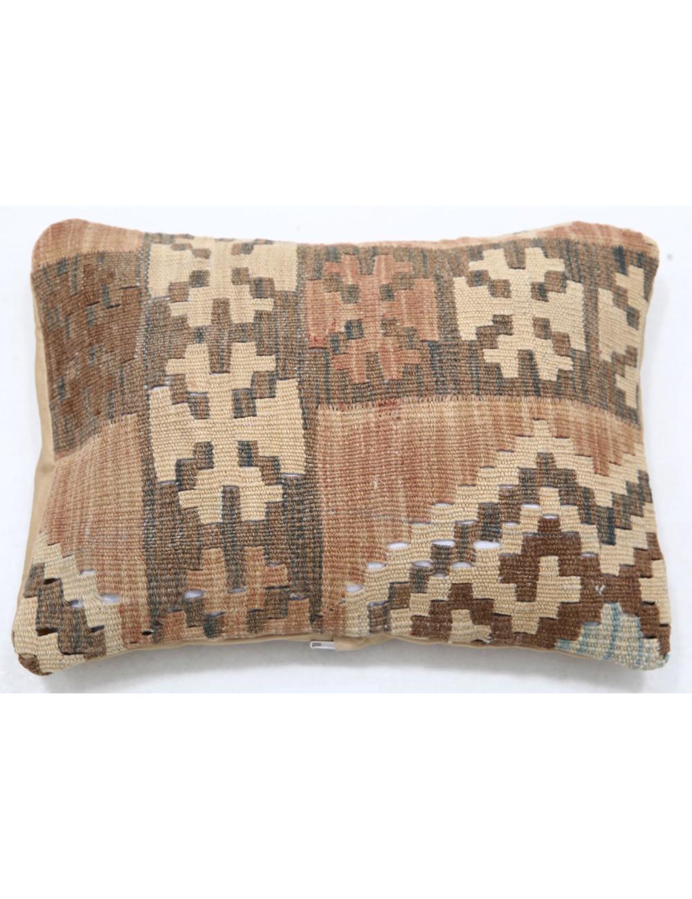 Afghan Tribal Pillow 1' 0" x 1' 5" Hand-Woven