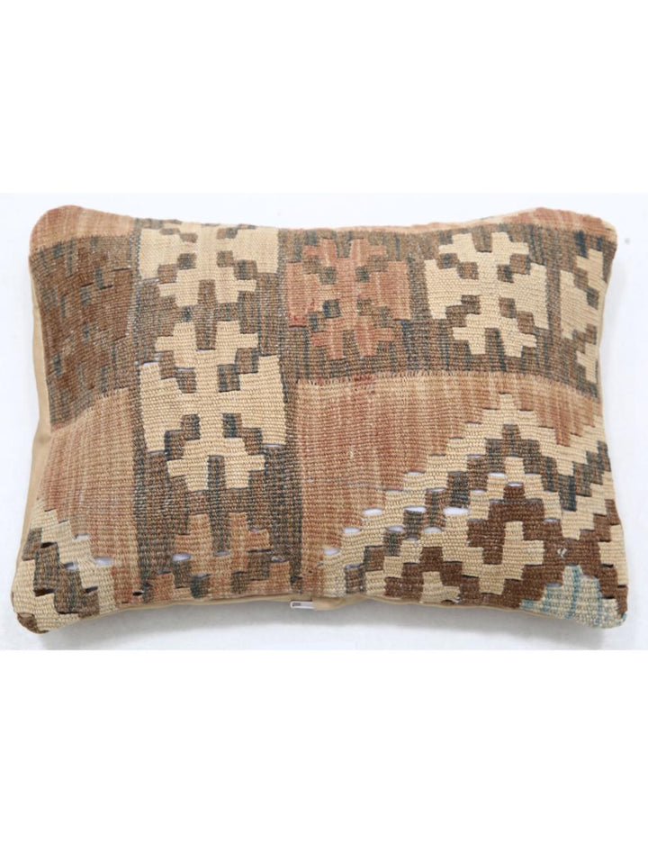 Afghan Tribal Pillow 1' 0" x 1' 5" Hand-Woven