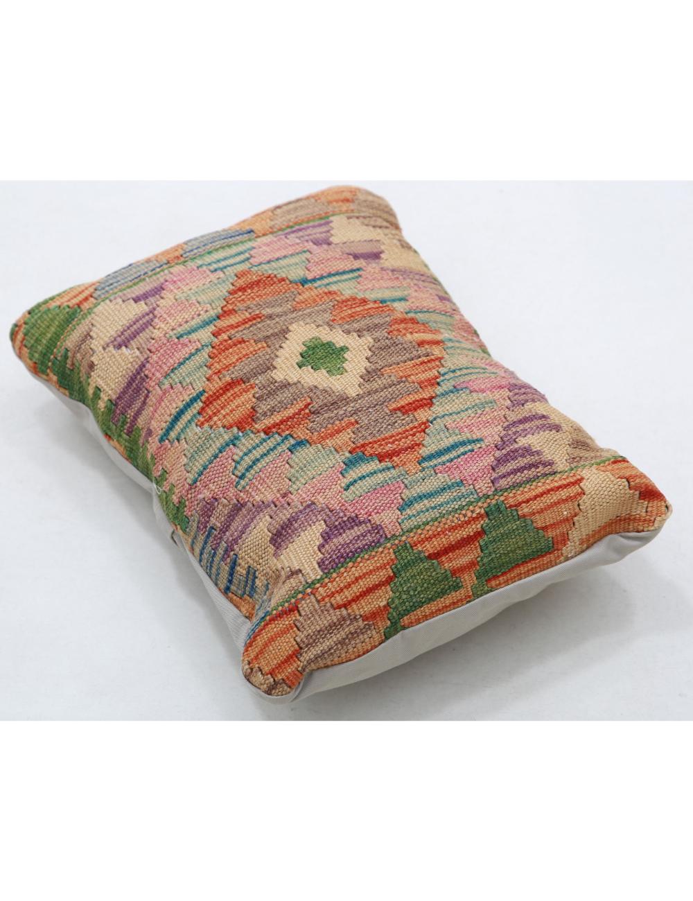 Afghan Tribal Pillow 1' 0" x 1' 5" Hand-Woven view