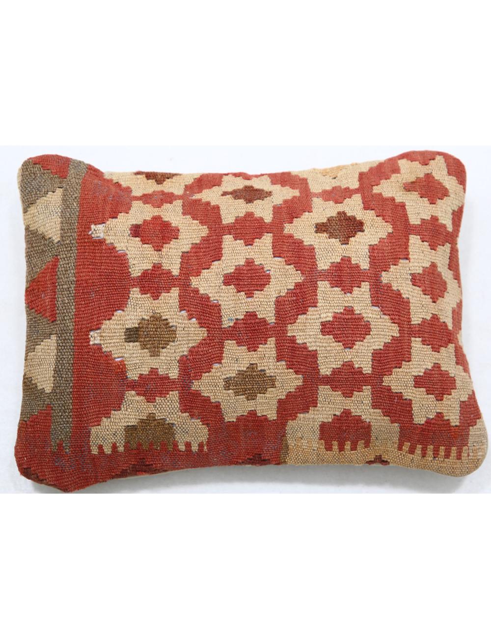 Hand Woven Tribal  Wool Pillow 1' 0" x 1' 5" - No. AT38843
