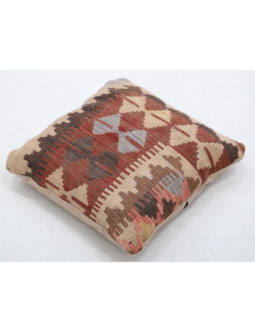 Afghan Tribal Pillow 1' 5" x 1' 5" Hand-Woven view