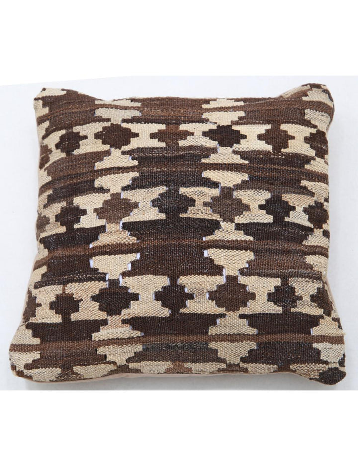 Afghan Tribal Rug 1' 5" x 1' 5" Hand-Woven