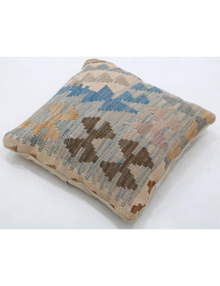 Afghan Tribal Rug 1' 5" x 1' 5" Hand-Woven view