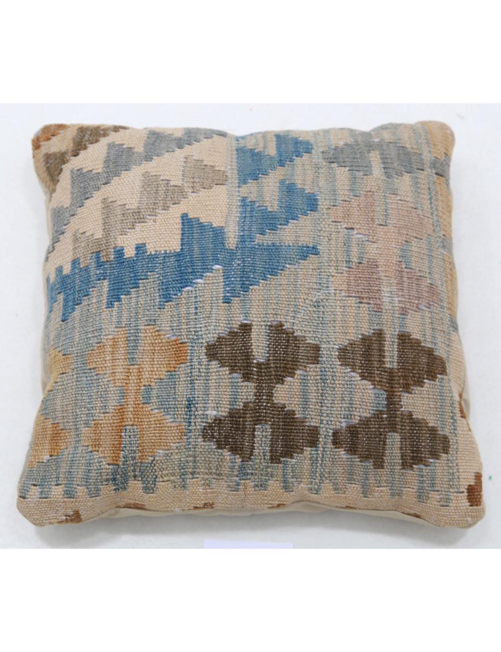 Afghan Tribal Rug 1' 5" x 1' 5" Hand-Woven