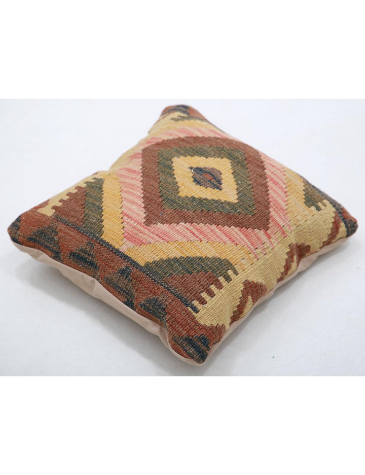 Afghan Tribal Rug 1' 5" x 1' 5" Hand-Woven view