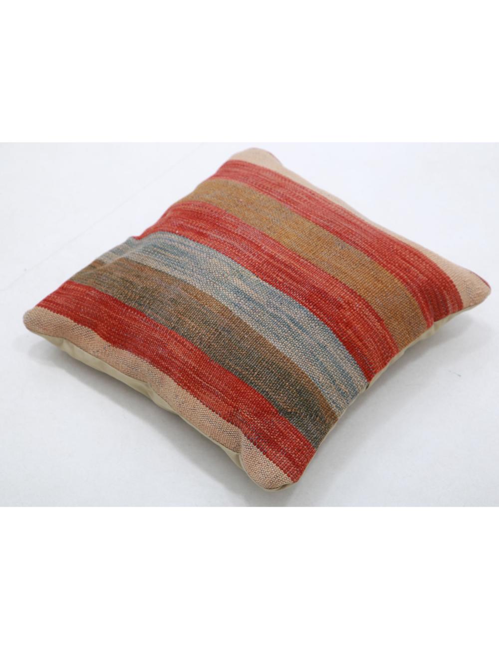 Afghan Tribal Pillow 1' 5" x 1' 5" Hand-Woven view