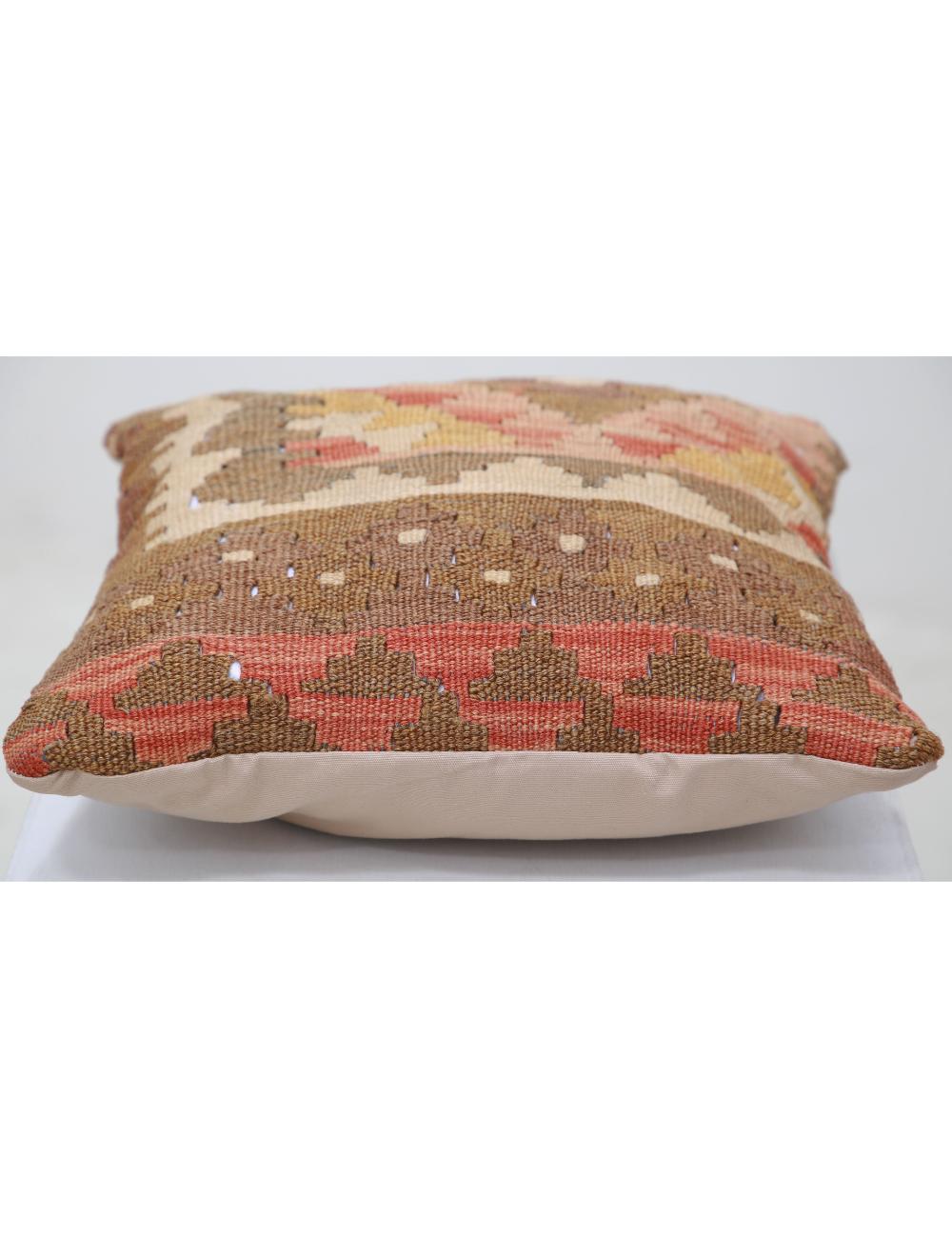 Afghan Tribal Pillow 1' 5" x 1' 5" Hand-Woven view