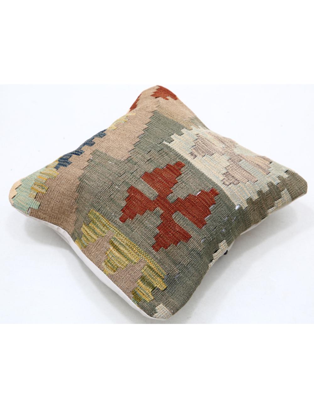 Afghan Tribal Pillow 1' 5" x 1' 5" Hand-Woven view